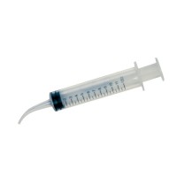 Safe-Dent- Disposable Impression Syringe, Monoject style, 12 cc Curved syringe, 50/BX  